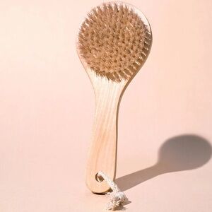 Natural Wooden Exfoliating Brush
